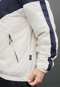 Фото - Чоловіча демисезонна куртка вітровка Staff jex milk & navy - Men box