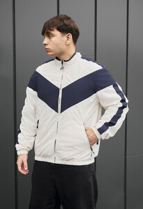 Фото - Чоловіча демисезонна куртка вітровка Staff jex milk & navy - Men box