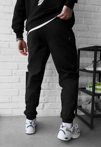 Фото - Мужские удобные джогеры Staff wr black - Men box