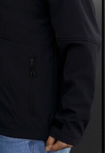 Фото - Ветро- и влагозащитная мужская куртка soft shell Staff kade navy - Men box