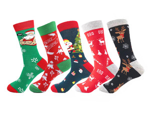 Фото - Набор носков Friendly Socks "Новогодний микс" (5 пар) - Men box
