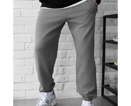 Фото - Чоловічі комфортні спортивні штани Staff clo gray - Men box