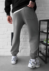 Фото - Мужские комфортные спортивные штаны Staff clo gray - Men box