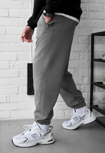 Фото - Мужские комфортные спортивные штаны Staff clo gray - Men box