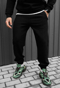 Фото - Мужские комфортные спортивные штаны Staff clo black - Men box