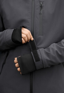 Фото - Мембранна демісезонна чоловіча куртка Staff bu soft shell kyro gray - Men box