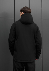 Фото - Ветро- и влагозащитная демисезонная мужская куртка Staff bu soft shell kyro black - Men box