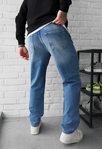 Фото - Чоловічі повсякденні джинси Staff 11 loose fit blue - Men box