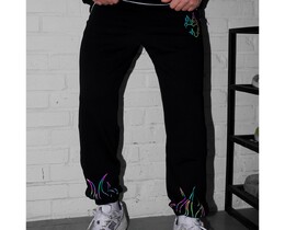 Фото - Чоловічі спортивні штани з принтом Staff clo heart & fire reflective - Men box