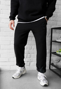 Фото - Мужские спортивные штаны с принтом Staff clo heart & fire reflective - Men box