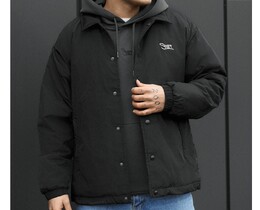 Фото - Мужская демисезонная утеплённая куртка Staff dyn black - Men box