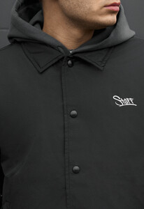 Фото - Мужская демисезонная утеплённая куртка Staff dyn black - Men box