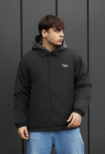 Фото - Мужская демисезонная утеплённая куртка Staff dyn black - Men box