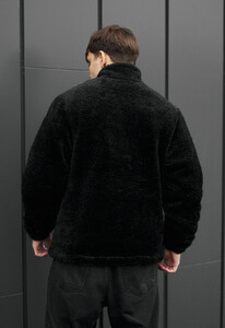 Фото - Мужская демисезонная меховая куртка Staff mo black - Men box