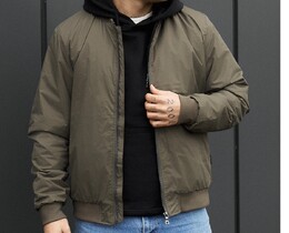 Фото - Чоловічий демісезонний бомбер Staff vex olive - Men box