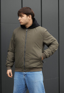 Фото - Чоловічий демісезонний бомбер Staff vex olive - Men box