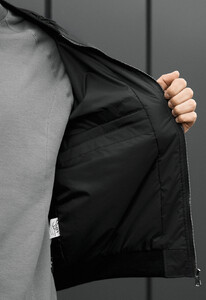 Фото - Чоловічий демісезонний бомбер Staff vex dark gray - Men box