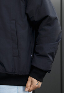 Фото - Чоловічий молодіжний бомбер Staff ion navy oversize - Men box