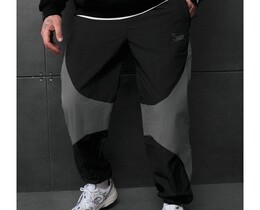 Фото - Чоловічі двоколірні джогери Staff goa logo gray & black - Men box