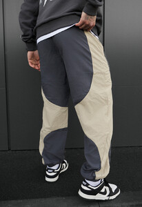 Фото - Чоловічі двоколірні джогери Staff goa logo gray & beige - Men box