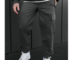 Фото - Мужские легкие штаны Staff cargo ro dark gray - Men box