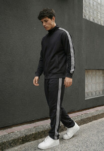 Фото - Мужской молодежный спортивный костюм Staff pri dark gray - Men box