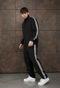 Фото - Мужской молодежный спортивный костюм Staff  pri black - Men box