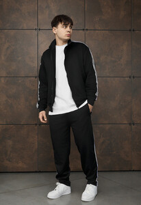 Фото - Мужской молодежный спортивный костюм Staff  pri black - Men box