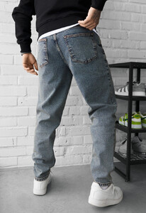 Фото - Чоловічі комфортні джинси Staff 27 navy regular - Men box