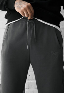 Фото - Чоловічі стильні спортивні штани Staff ers reflective dark gray - Men box