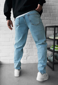 Фото - Чоловічі джинси  з посадкою regular Staff 02 regular blue - Men box