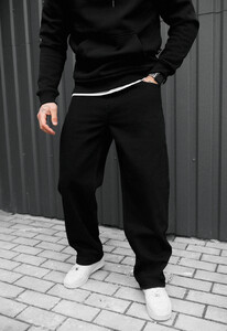 Фото - Чоловічі об'ємні джинси Staff 038 loose fit black - Men box
