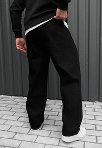 Фото - Чоловічі об'ємні джинси Staff 038 loose fit black - Men box