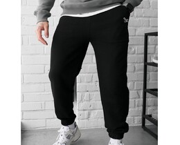 Фото - Чоловічі спортивні штани з бавовни Staff al logo black - Men box