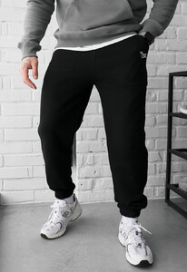 Фото - Чоловічі спортивні штани з бавовни Staff al logo black - Men box