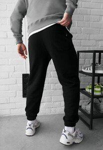 Фото - Чоловічі спортивні штани з бавовни Staff al logo black - Men box