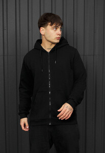 Фото - Чоловіче худі на блискавці Staff zip black - Men box