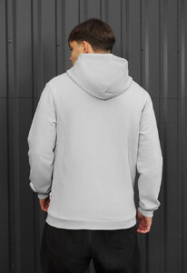 Фото - Мужское худи на молнии Staff zip light gray - Men box
