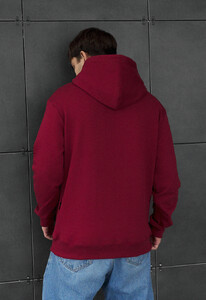 Фото - Мужское худи с капюшоном Staff bordo basic - Men box