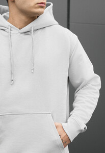 Фото - Чоловіче худі з капюшоном Staff light gray basic - Men box