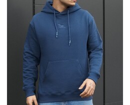 Фото - Чоловіче худі з капюшоном Staff logo navy - Men box