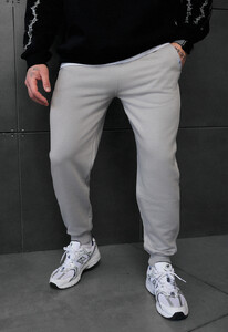 Фото - Мужские базовые спортивные штаны Staff rol light gray - Men box