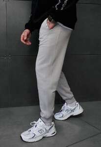 Фото - Мужские базовые спортивные штаны Staff rol light gray - Men box