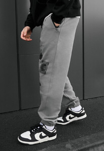 Фото - Чоловічі спортивні штани з принтом Staff clo heart & rose - Men box