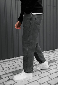 Фото - Мужские универсальные джинсы Staff 013 gray regular mom - Men box