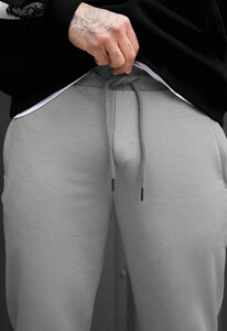 Фото - Мужские легкие спортивные штаны Staff go light gray - Men box