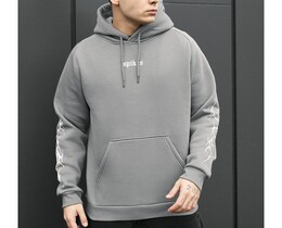 Фото - Мужское стильное худи с принтом Staff spikes reflective fleece - Men box