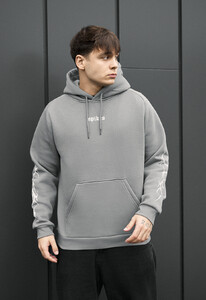 Фото - Чоловіче стильне худі з принтом Staff spikes reflective fleece - Men box