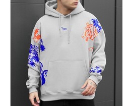 Фото - Мужское худи с принтом Staff tiger & drago fleece - Men box