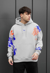 Фото - Мужское худи с принтом Staff tiger & drago fleece - Men box